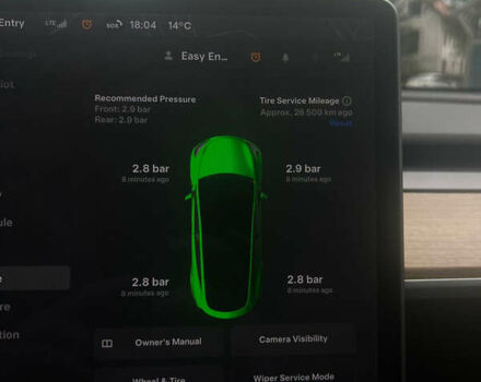 Черный Тесла Model Y, объемом двигателя 0 л и пробегом 28 тыс. км за 35990 $, фото 15 на Automoto.ua