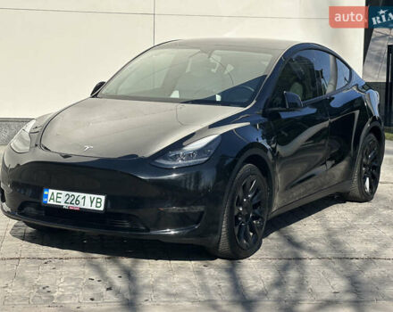 Черный Тесла Model Y, объемом двигателя 0 л и пробегом 24 тыс. км за 31000 $, фото 1 на Automoto.ua