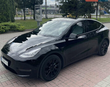 Черный Тесла Model Y, объемом двигателя 0 л и пробегом 89 тыс. км за 26999 $, фото 4 на Automoto.ua