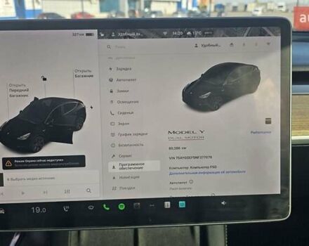 Тесла Model Y 2022 у Ковель на Automoto.ua Чорний Тесла Model Y, об'ємом двигуна 0 л та пробігом 80 тис. км за 27400 $, фото 4 на Automoto.ua
