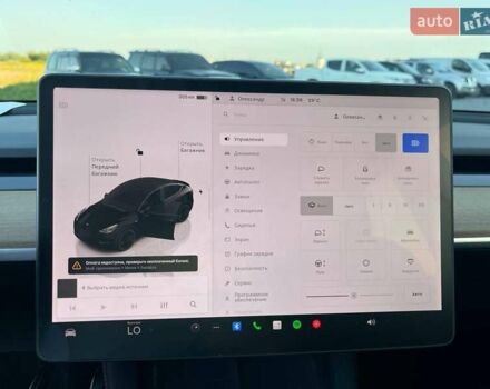 Черный Тесла Model Y, объемом двигателя 0 л и пробегом 73 тыс. км за 27890 $, фото 18 на Automoto.ua