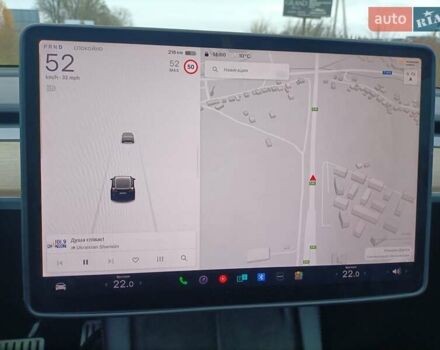 Черный Тесла Model Y, объемом двигателя 0 л и пробегом 52 тыс. км за 26300 $, фото 18 на Automoto.ua