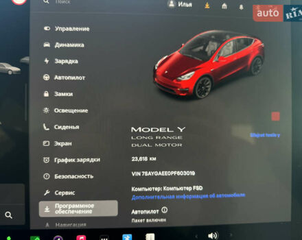 Черный Тесла Model Y, объемом двигателя 0 л и пробегом 24 тыс. км за 31000 $, фото 48 на Automoto.ua