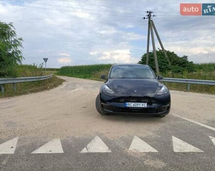 Черный Тесла Model Y, объемом двигателя 0 л и пробегом 49 тыс. км за 25900 $, фото 5 на Automoto.ua