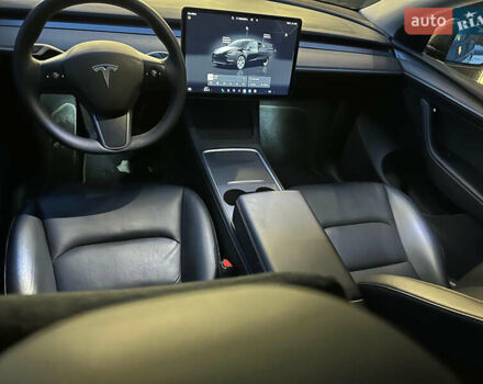 Черный Тесла Model Y, объемом двигателя 0 л и пробегом 33 тыс. км за 26900 $, фото 18 на Automoto.ua
