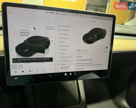 Черный Тесла Model Y, объемом двигателя 0 л и пробегом 89 тыс. км за 25500 $, фото 13 на Automoto.ua