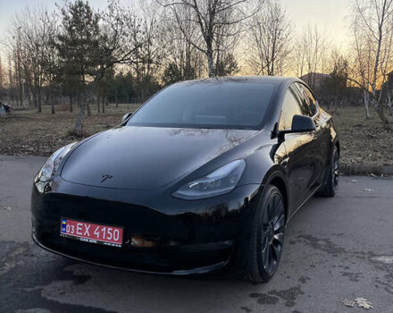 Тесла Model Y 2022 в Ровно на Automoto.ua Черный Тесла Model Y, объемом двигателя 0 л и пробегом 83 тыс. км за 25900 $, фото 24 на Automoto.ua