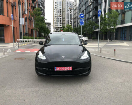 Черный Тесла Model Y, объемом двигателя 0 л и пробегом 43 тыс. км за 32490 $, фото 22 на Automoto.ua