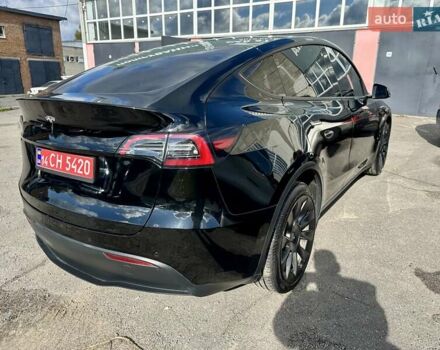 Черный Тесла Model Y, объемом двигателя 0 л и пробегом 49 тыс. км за 27555 $, фото 6 на Automoto.ua