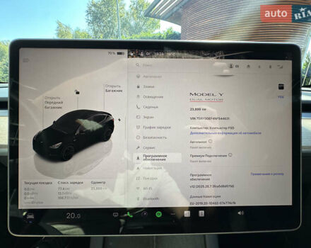 Тесла Model Y 2022 в Киеве на Automoto.ua Черный Тесла Model Y, объемом двигателя 0 л и пробегом 22 тыс. км за 33900 $, фото 20 на Automoto.ua