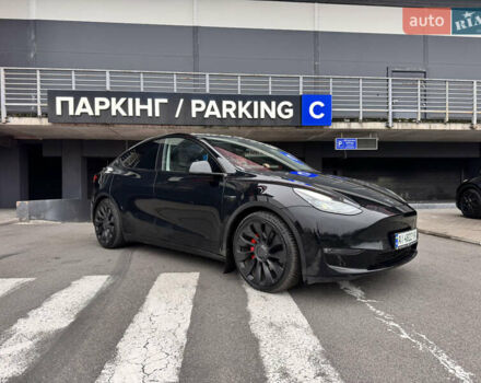 Чорний Тесла Model Y, об'ємом двигуна 0 л та пробігом 92 тис. км за 27500 $, фото 2 на Automoto.ua