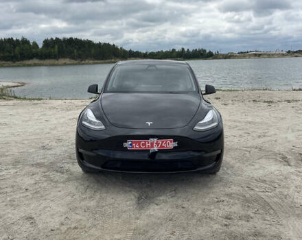 Черный Тесла Model Y, объемом двигателя 0 л и пробегом 83 тыс. км за 25500 $, фото 1 на Automoto.ua