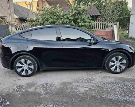 Черный Тесла Model Y, объемом двигателя 0 л и пробегом 54 тыс. км за 26300 $, фото 1 на Automoto.ua