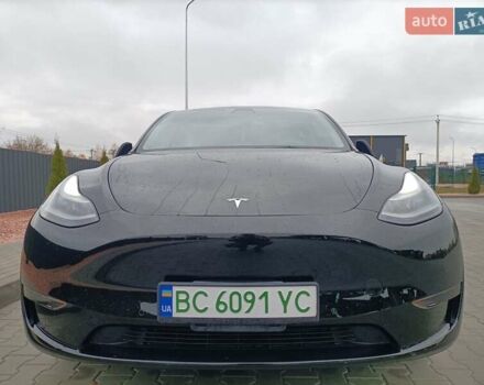 Черный Тесла Model Y, объемом двигателя 0 л и пробегом 52 тыс. км за 26300 $, фото 4 на Automoto.ua