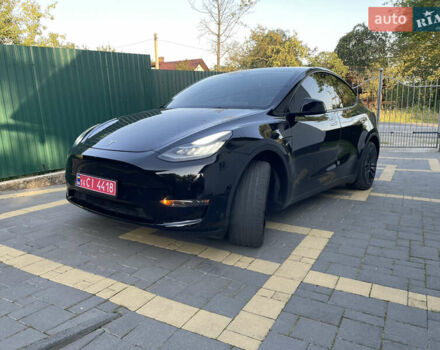 Черный Тесла Model Y, объемом двигателя 0 л и пробегом 67 тыс. км за 27500 $, фото 22 на Automoto.ua