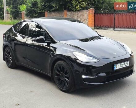 Черный Тесла Model Y, объемом двигателя 0 л и пробегом 66 тыс. км за 23990 $, фото 1 на Automoto.ua