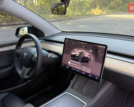 Черный Тесла Model Y, объемом двигателя 0 л и пробегом 56 тыс. км за 35000 $, фото 2 на Automoto.ua
