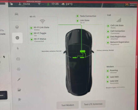Черный Тесла Model Y, объемом двигателя 0 л и пробегом 65 тыс. км за 25500 $, фото 25 на Automoto.ua