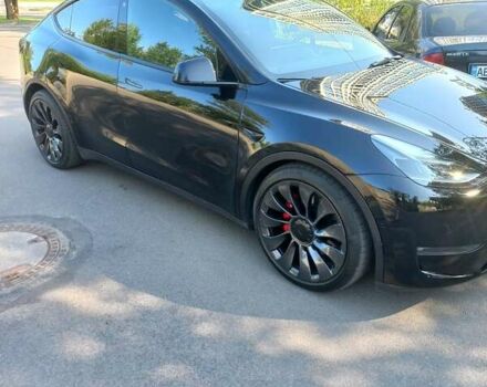 Чорний Тесла Model Y, об'ємом двигуна 0 л та пробігом 74 тис. км за 24500 $, фото 4 на Automoto.ua