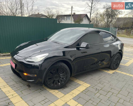 Черный Тесла Model Y, объемом двигателя 0 л и пробегом 67 тыс. км за 27500 $, фото 48 на Automoto.ua