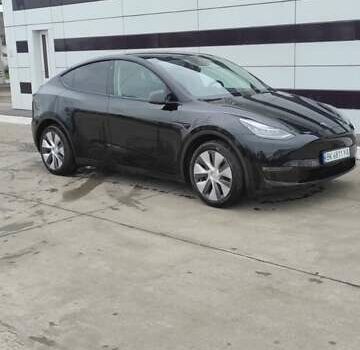 Черный Тесла Model Y, объемом двигателя 0 л и пробегом 46 тыс. км за 25900 $, фото 1 на Automoto.ua