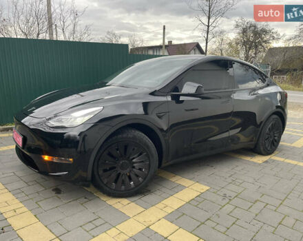 Черный Тесла Model Y, объемом двигателя 0 л и пробегом 67 тыс. км за 27500 $, фото 47 на Automoto.ua