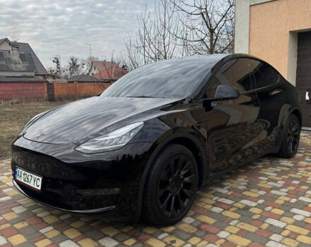 Черный Тесла Model Y, объемом двигателя 0 л и пробегом 59 тыс. км за 26500 $, фото 6 на Automoto.ua