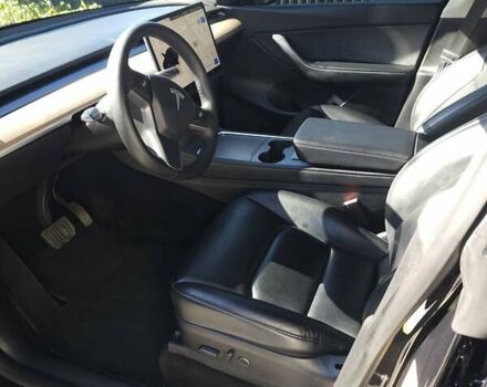 Черный Тесла Model Y, объемом двигателя 0 л и пробегом 54 тыс. км за 26300 $, фото 8 на Automoto.ua