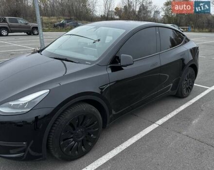 Черный Тесла Model Y, объемом двигателя 0 л и пробегом 46 тыс. км за 34000 $, фото 5 на Automoto.ua
