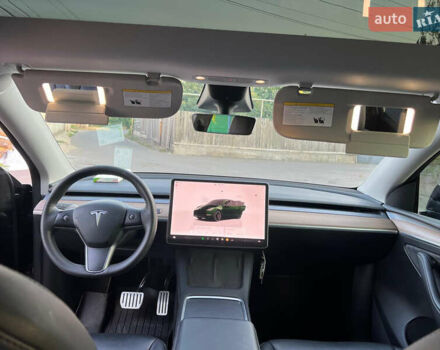 Черный Тесла Model Y, объемом двигателя 0 л и пробегом 44 тыс. км за 32500 $, фото 15 на Automoto.ua