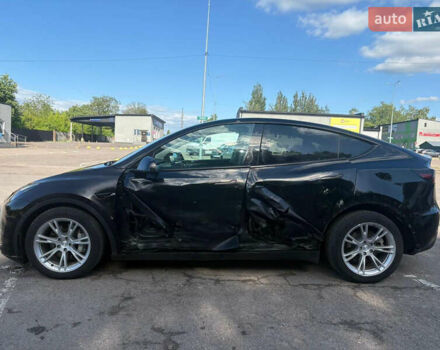 Черный Тесла Model Y, объемом двигателя 0 л и пробегом 51 тыс. км за 23699 $, фото 4 на Automoto.ua