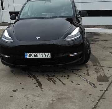 Черный Тесла Model Y, объемом двигателя 0 л и пробегом 46 тыс. км за 25900 $, фото 5 на Automoto.ua
