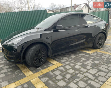 Черный Тесла Model Y, объемом двигателя 0 л и пробегом 67 тыс. км за 27500 $, фото 6 на Automoto.ua