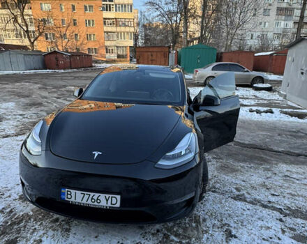 Черный Тесла Model Y, объемом двигателя 0 л и пробегом 58 тыс. км за 30500 $, фото 1 на Automoto.ua