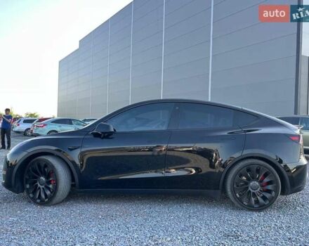 Черный Тесла Model Y, объемом двигателя 0 л и пробегом 73 тыс. км за 27890 $, фото 11 на Automoto.ua