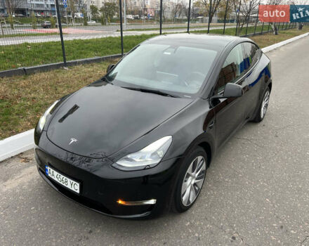 Черный Тесла Model Y, объемом двигателя 0 л и пробегом 61 тыс. км за 22900 $, фото 6 на Automoto.ua