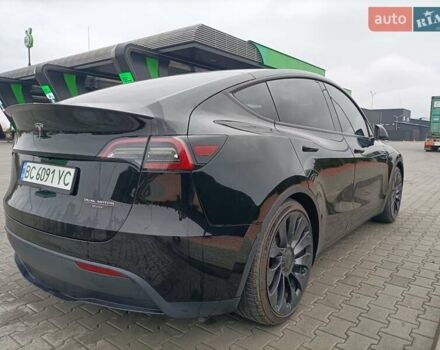 Черный Тесла Model Y, объемом двигателя 0 л и пробегом 52 тыс. км за 26300 $, фото 12 на Automoto.ua