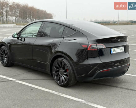 Черный Тесла Model Y, объемом двигателя 0 л и пробегом 22 тыс. км за 27999 $, фото 11 на Automoto.ua
