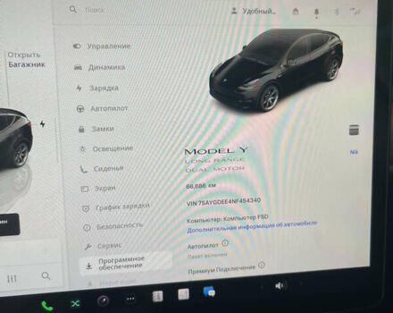 Черный Тесла Model Y, объемом двигателя 0 л и пробегом 67 тыс. км за 27500 $, фото 35 на Automoto.ua