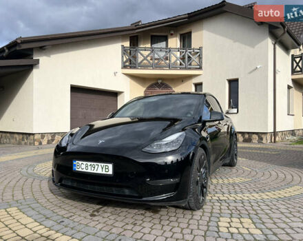 Тесла Model Y 2022 у Львові на Automoto.ua Чорний Тесла Model Y, об'ємом двигуна 0 л та пробігом 128 тис. км за 26300 $, фото 1 на Automoto.ua