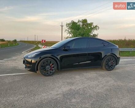 Черный Тесла Model Y, объемом двигателя 0 л и пробегом 50 тыс. км за 26600 $, фото 22 на Automoto.ua