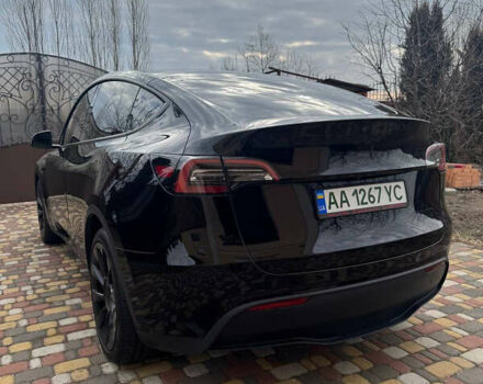 Черный Тесла Model Y, объемом двигателя 0 л и пробегом 59 тыс. км за 26500 $, фото 5 на Automoto.ua