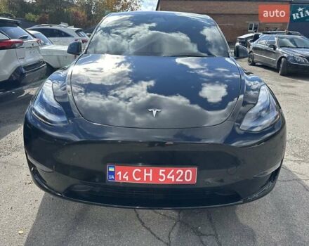 Черный Тесла Model Y, объемом двигателя 0 л и пробегом 49 тыс. км за 27555 $, фото 10 на Automoto.ua