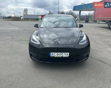 Черный Тесла Model Y, объемом двигателя 0 л и пробегом 24 тыс. км за 27999 $, фото 3 на Automoto.ua