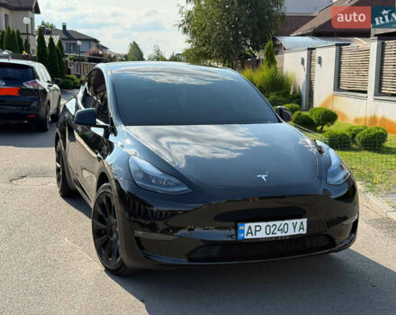 Черный Тесла Model Y, объемом двигателя 0 л и пробегом 79 тыс. км за 31999 $, фото 72 на Automoto.ua