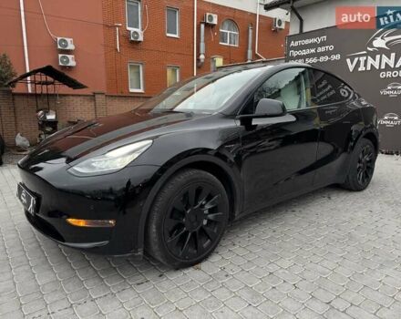 Черный Тесла Model Y, объемом двигателя 0 л и пробегом 45 тыс. км за 25999 $, фото 9 на Automoto.ua