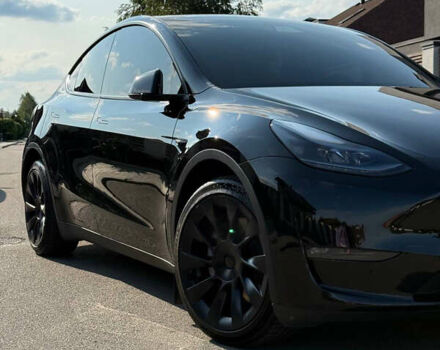 Черный Тесла Model Y, объемом двигателя 0 л и пробегом 79 тыс. км за 31999 $, фото 74 на Automoto.ua