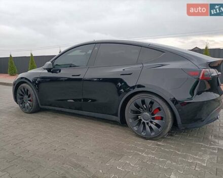Черный Тесла Model Y, объемом двигателя 0 л и пробегом 52 тыс. км за 26300 $, фото 11 на Automoto.ua