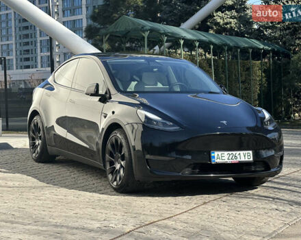 Черный Тесла Model Y, объемом двигателя 0 л и пробегом 24 тыс. км за 31000 $, фото 6 на Automoto.ua