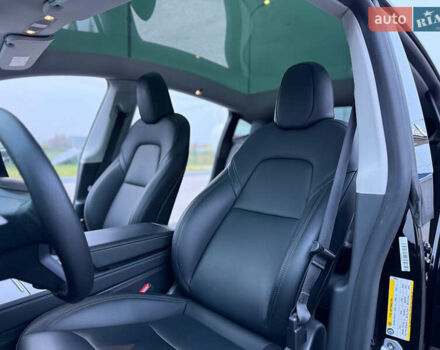 Черный Тесла Model Y, объемом двигателя 0 л и пробегом 53 тыс. км за 34999 $, фото 15 на Automoto.ua